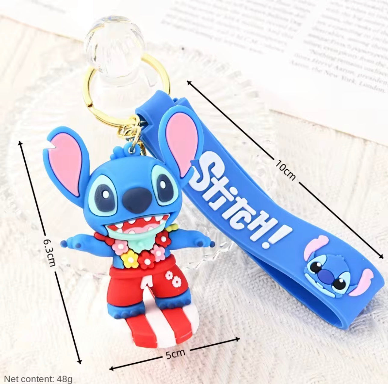 Stitch 3D keychain