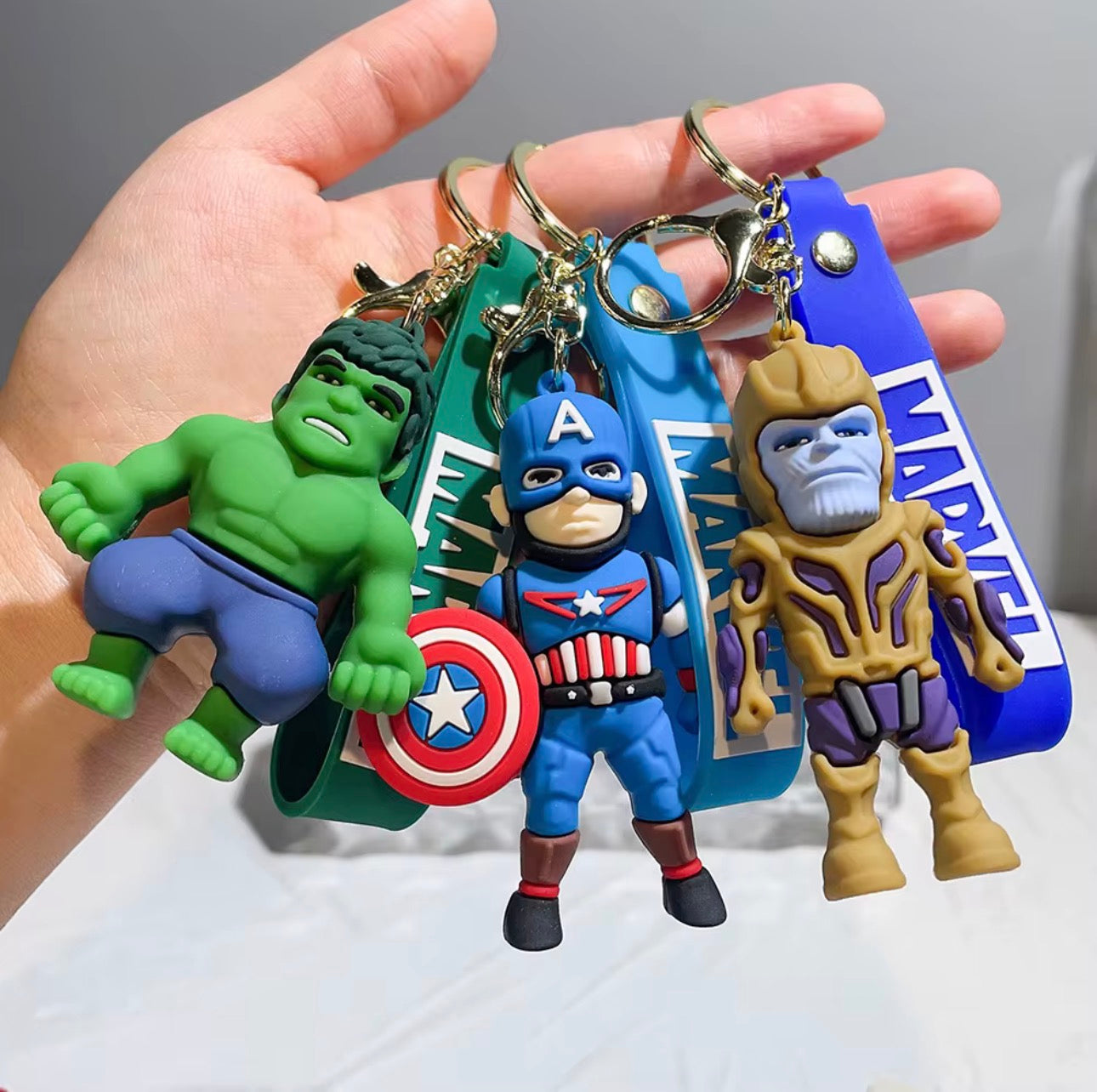 Marvel 3D keychains