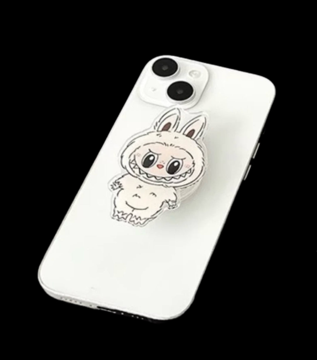 Labubu phone holder/grip